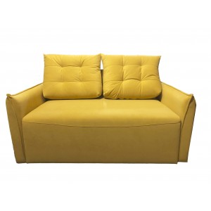 DK-160-yellow-kr Диван кровать Киото желтый велюр